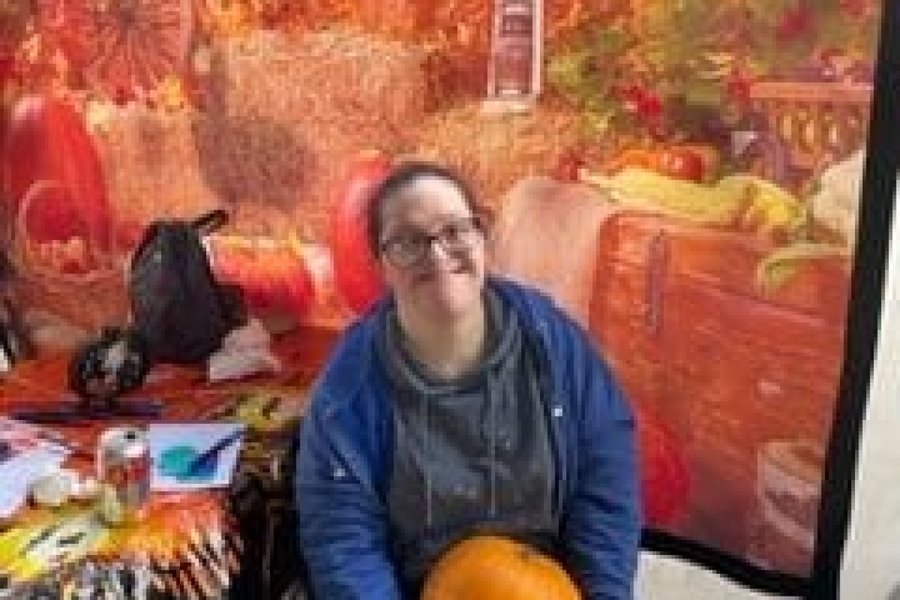 halloween pumpkin picking image