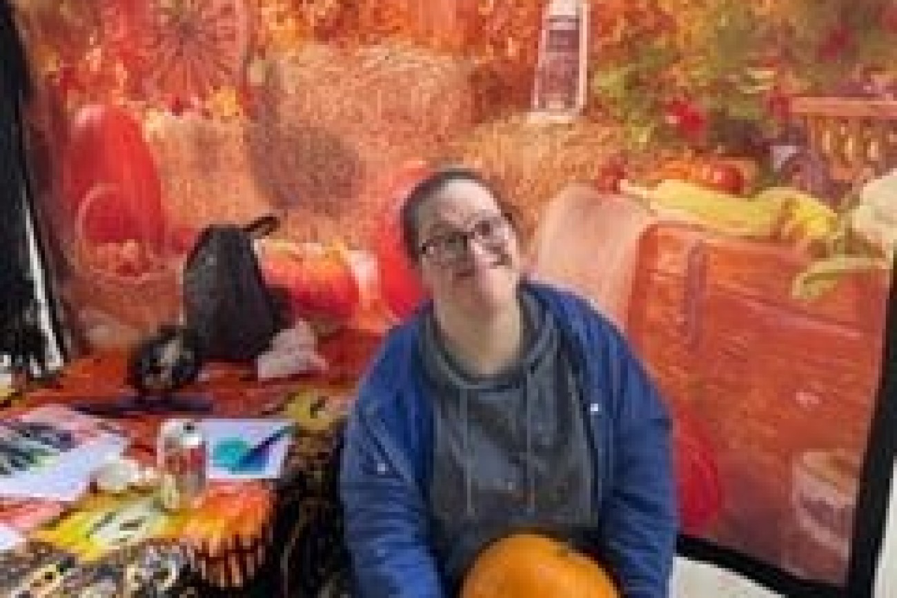 halloween pumpkin picking image