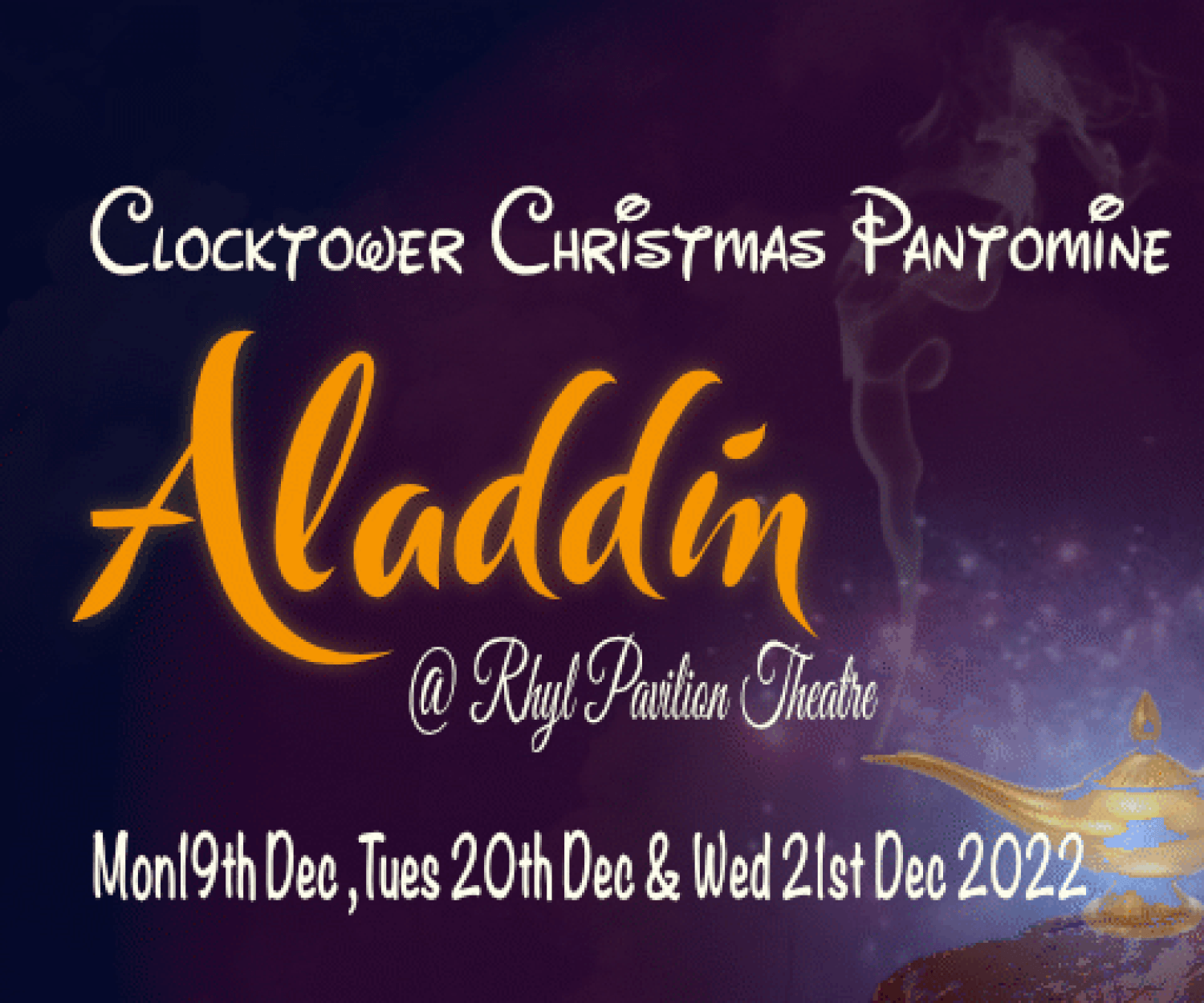 clocktower christmas panto 2022 image