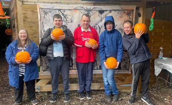 Service User and his pumpkin image