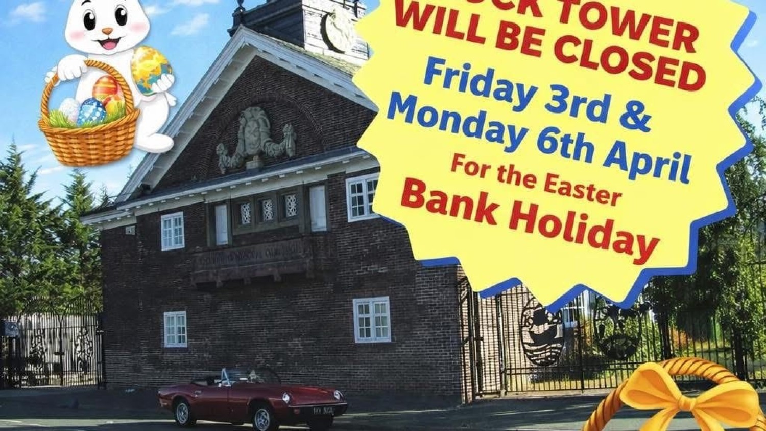 clocktower closed friday 3rd & monday 6 april 2026